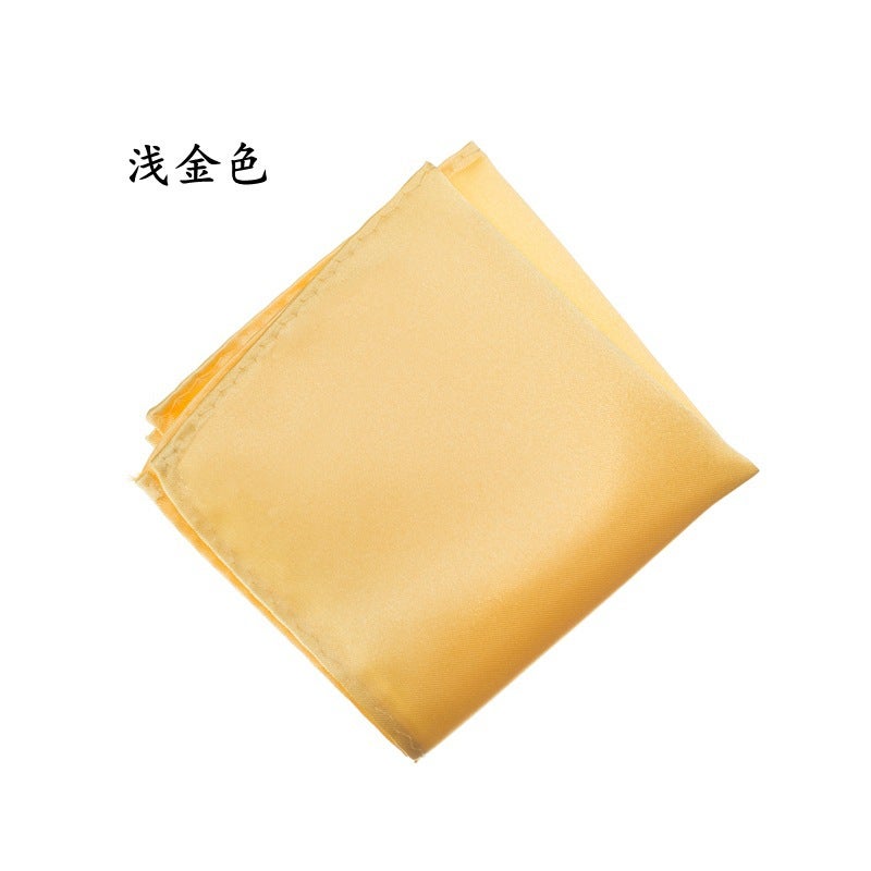 Silk Texture Men'S Pocket Square/Chest Scarf/Handkerchief Banquet Gentleman Suit Pocket Square - Image 1